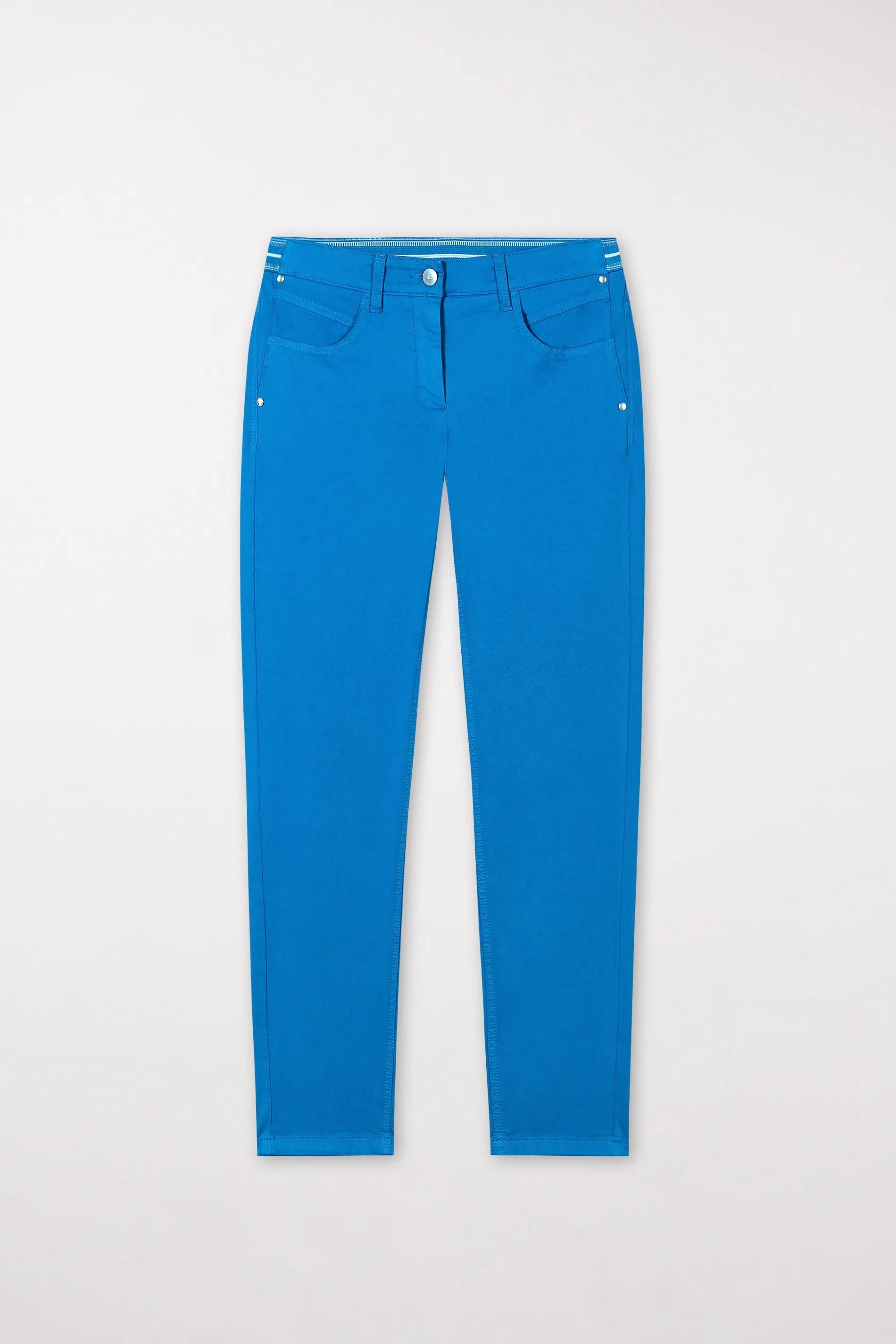 Azur Elasticated Back Cotton Jeans