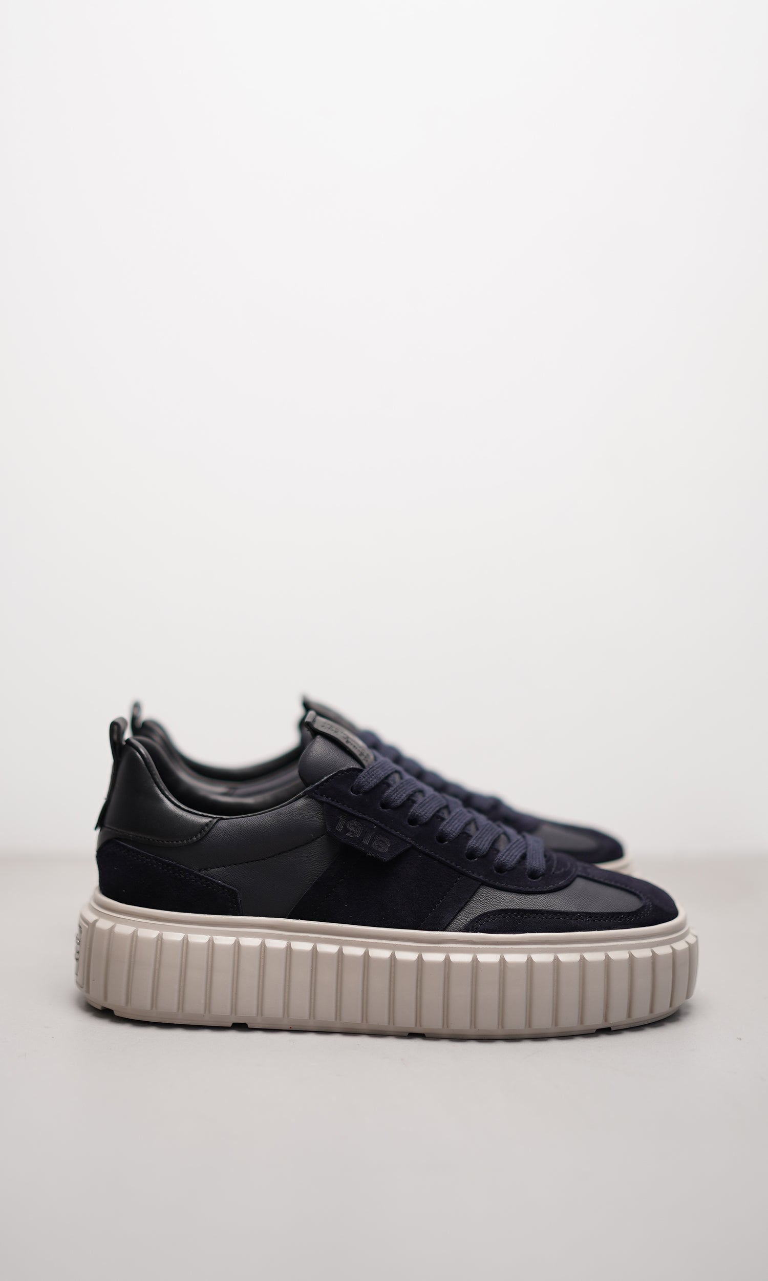 Ocean Navy Platform Sneakers