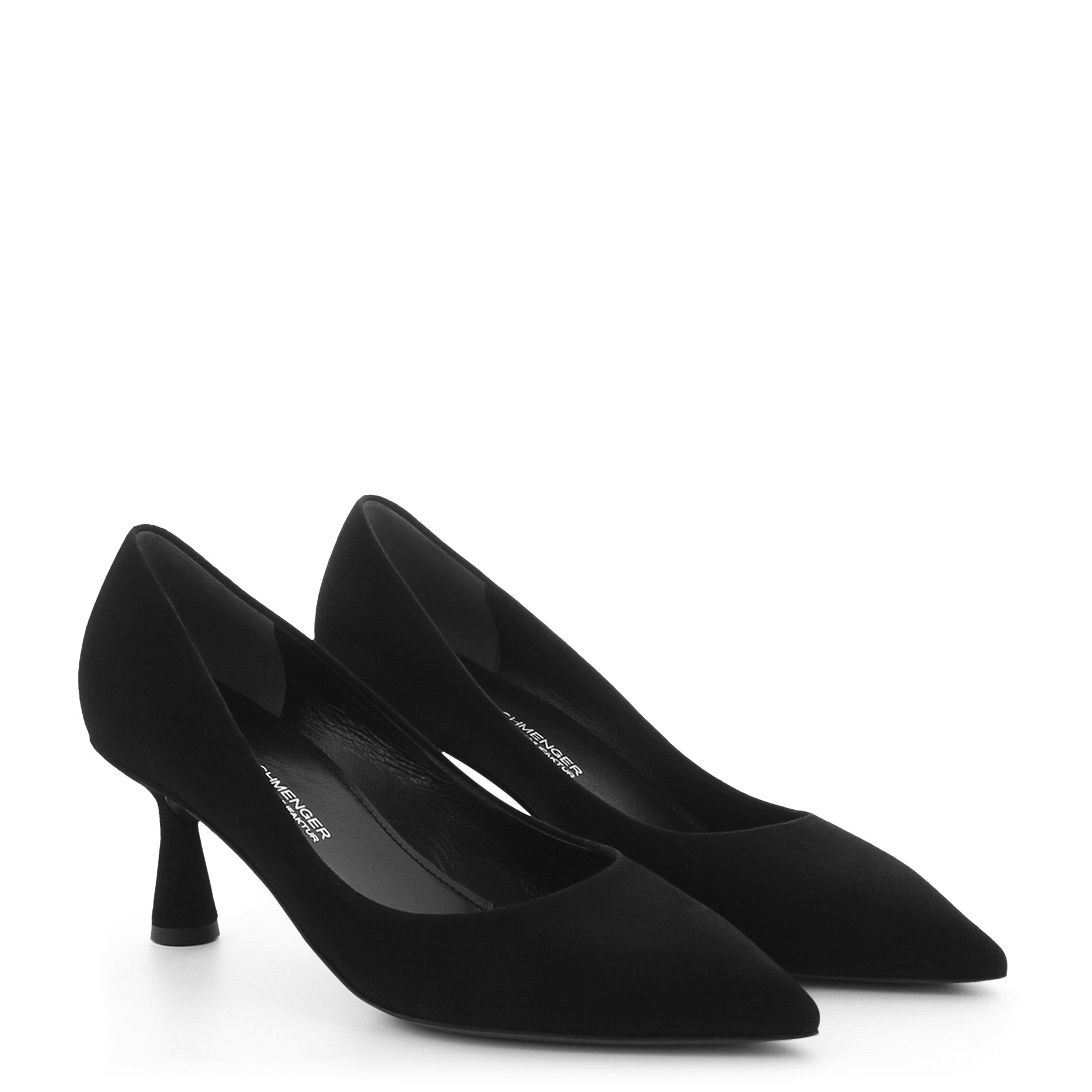 Schwarz Black Bella Court Shoes