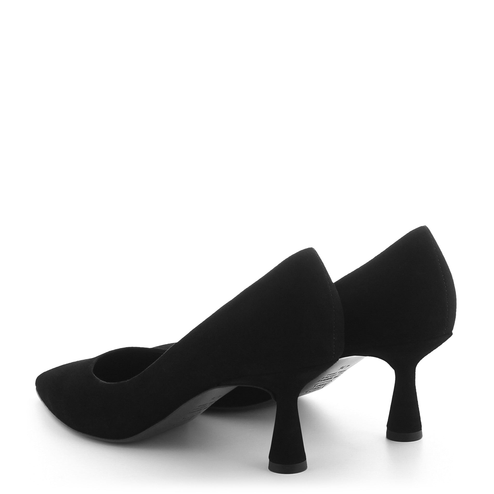 Schwarz Black Bella Court Shoes