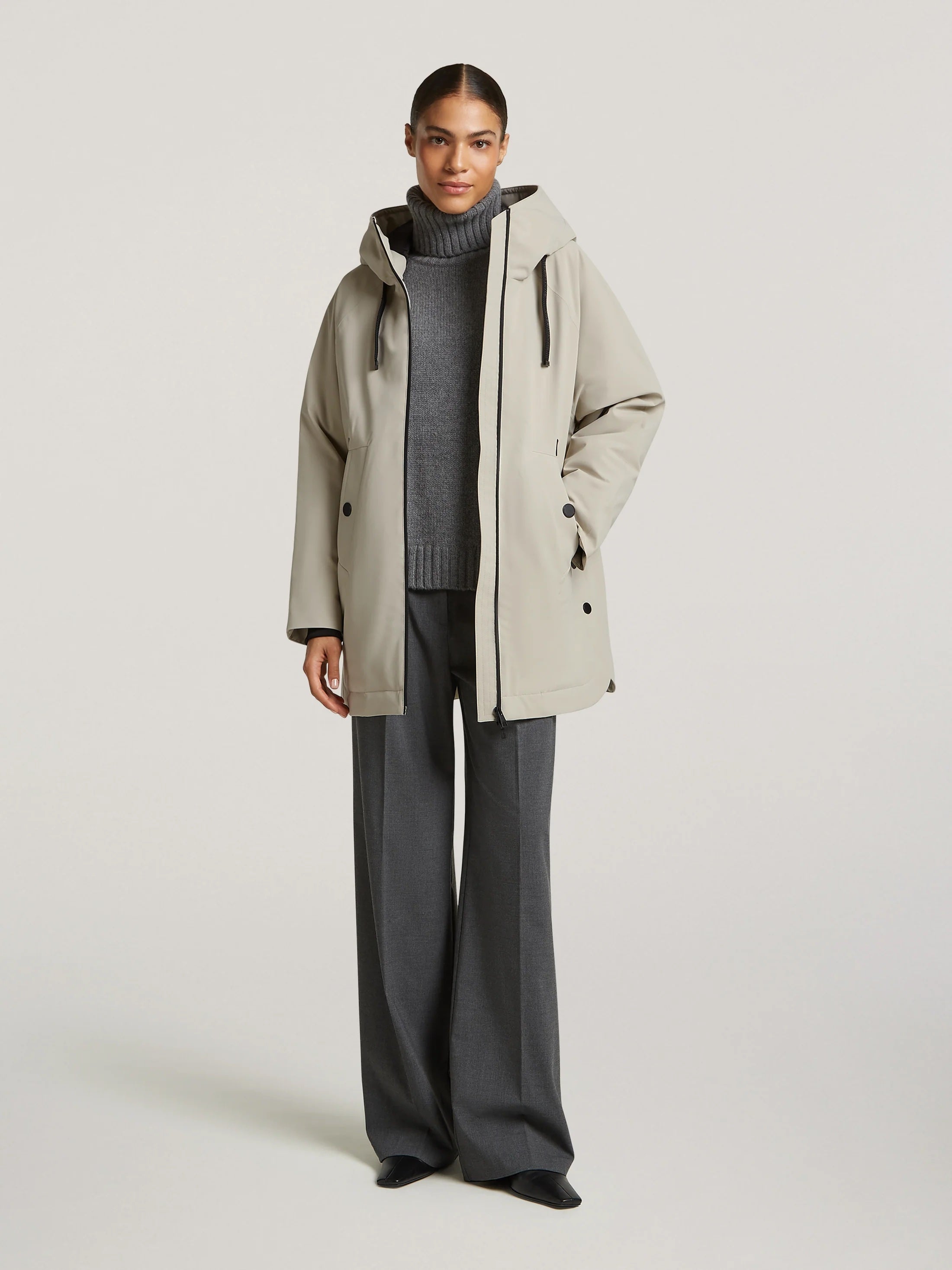 Almond Milk Emma Raincoat