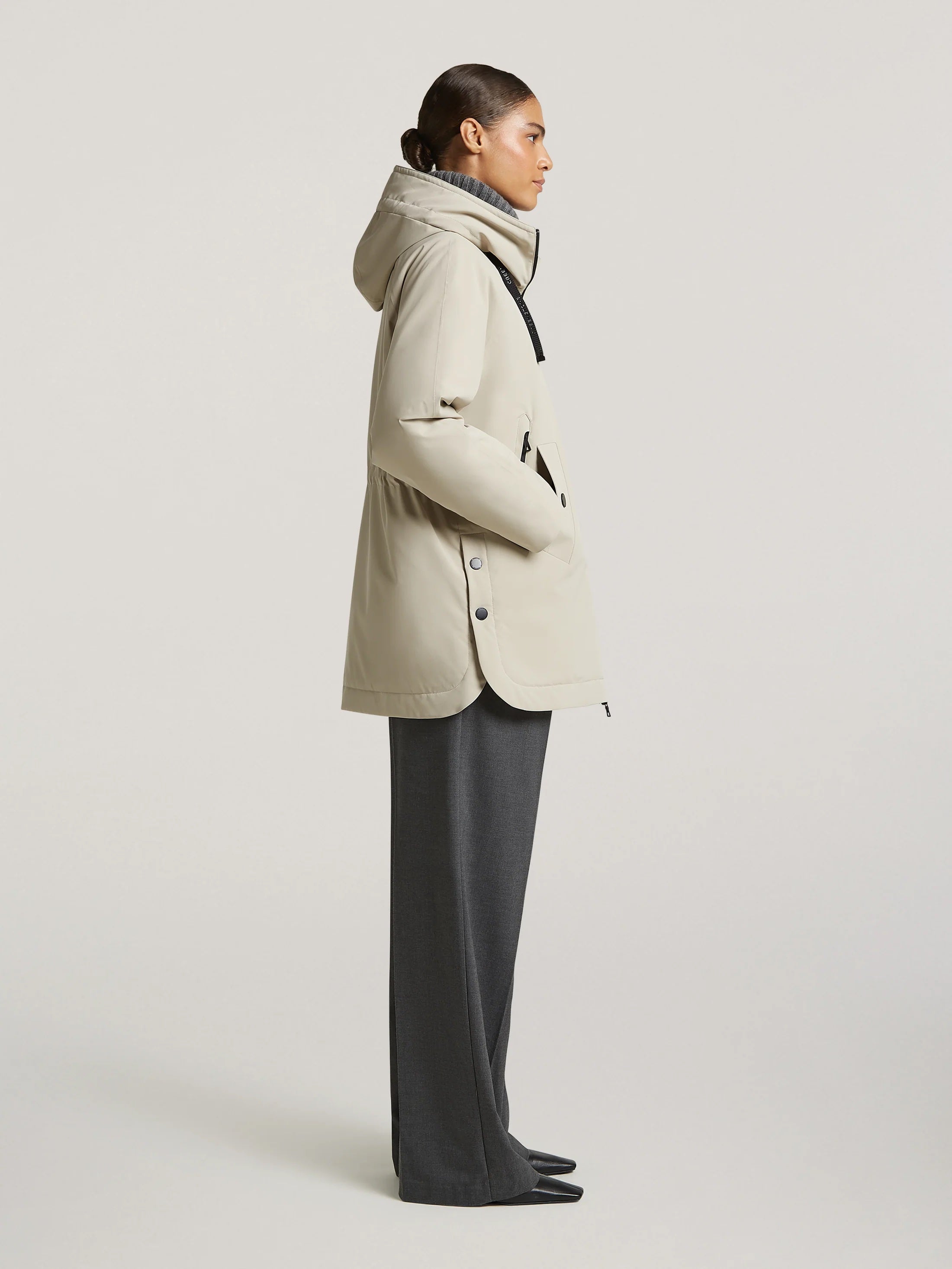 Almond Milk Emma Raincoat