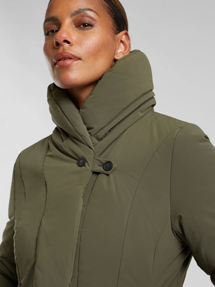 Alphina Dark Olive Lightweight Padded Jacket