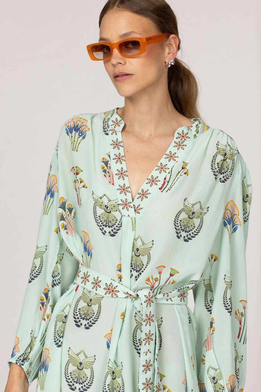 AquaAlliumPistaciaVeraSilkDress_PistaciaVeraAqua_5