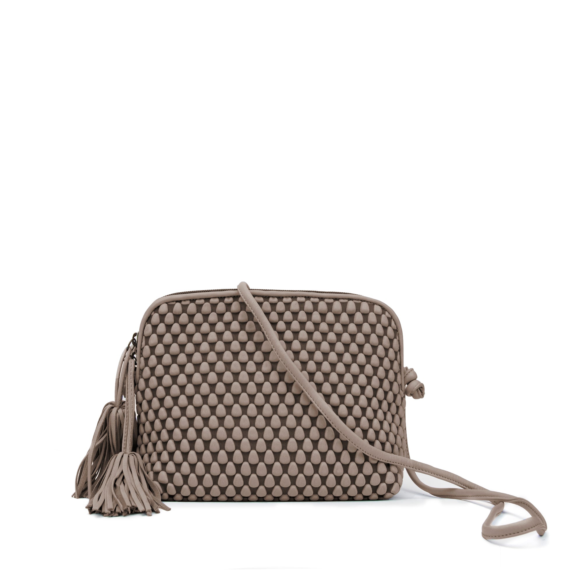 Ash Grey Large Gizmo Crossbody Bag