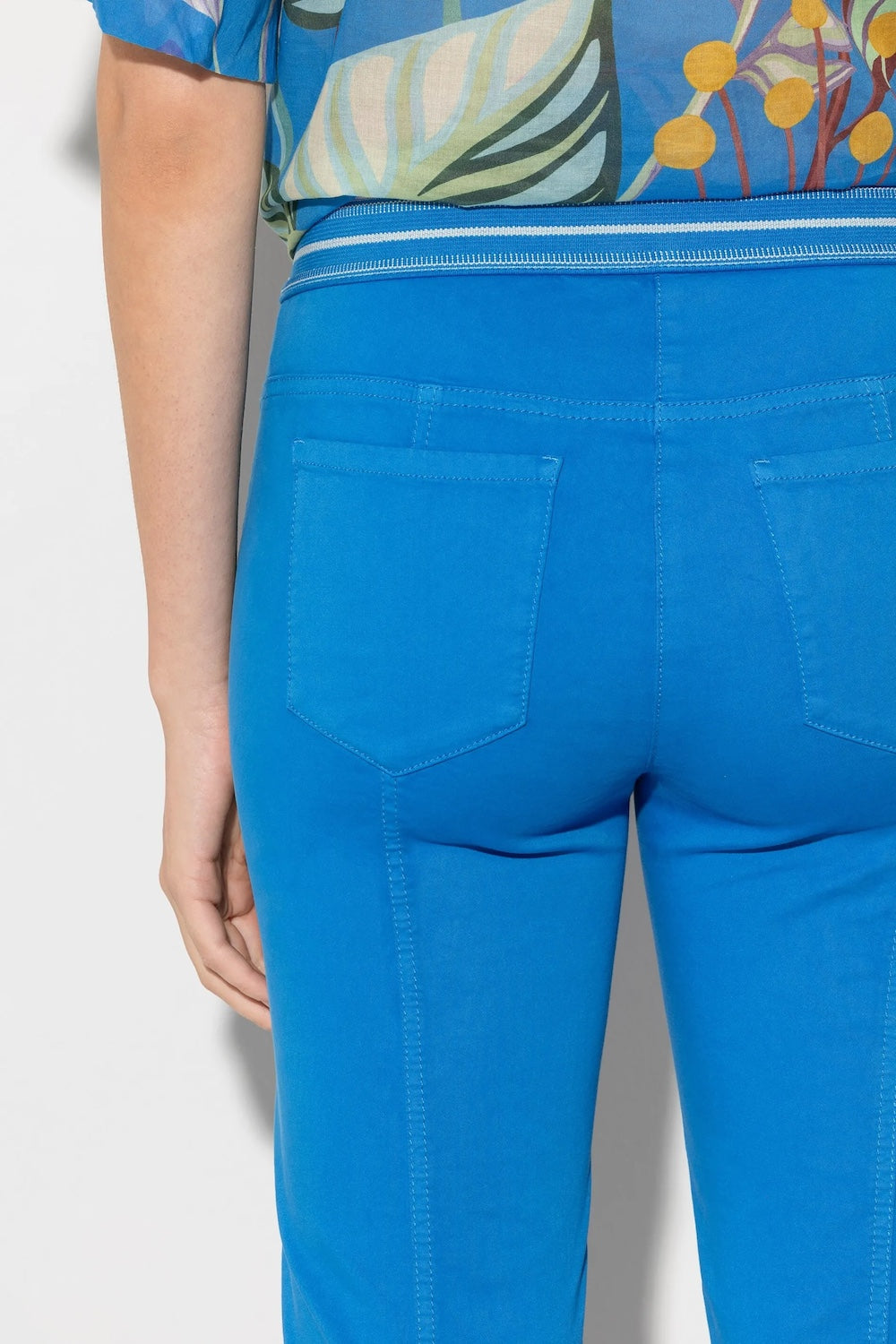 Azur Elasticated Back Cotton Jeans