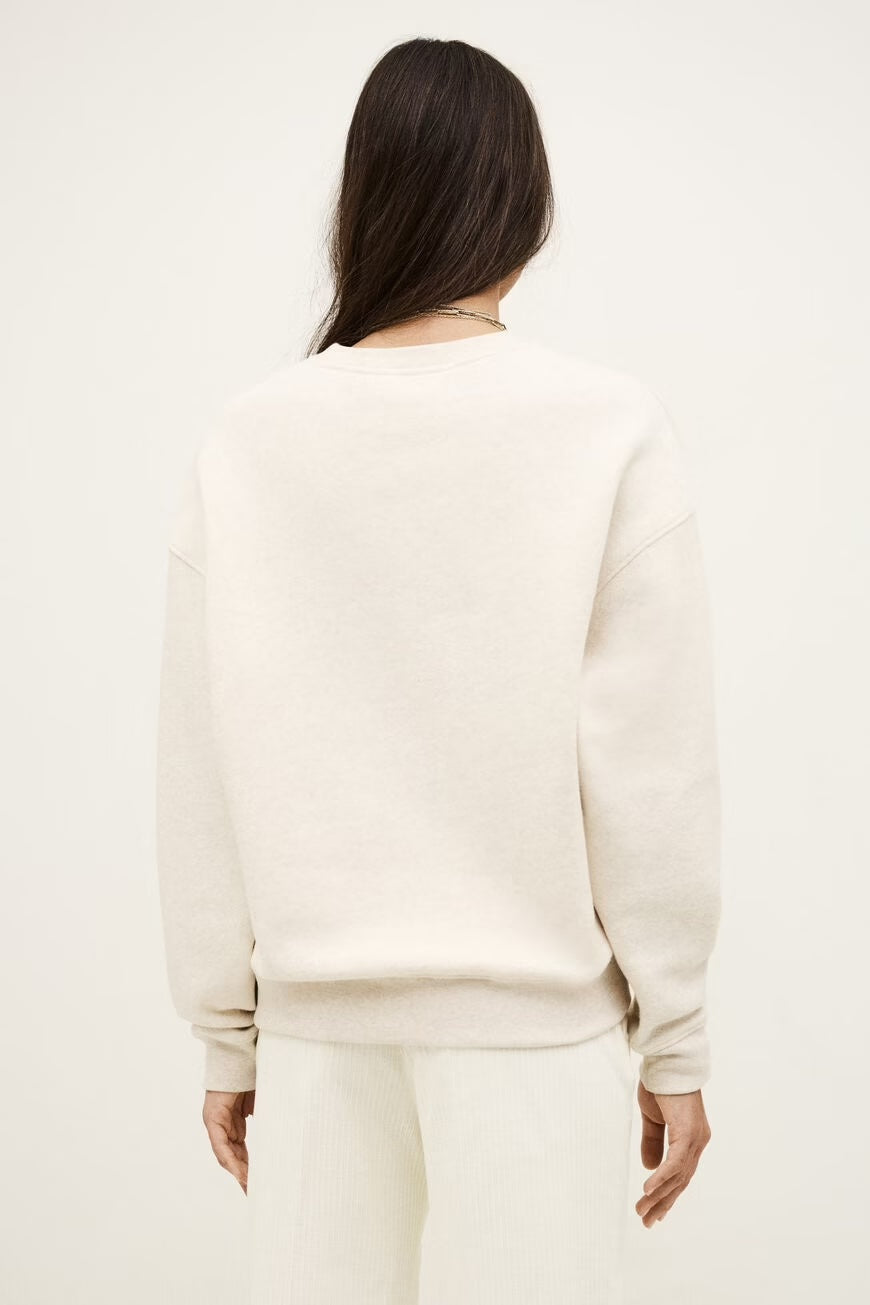 Beige Fenja Campus Sweatshirt