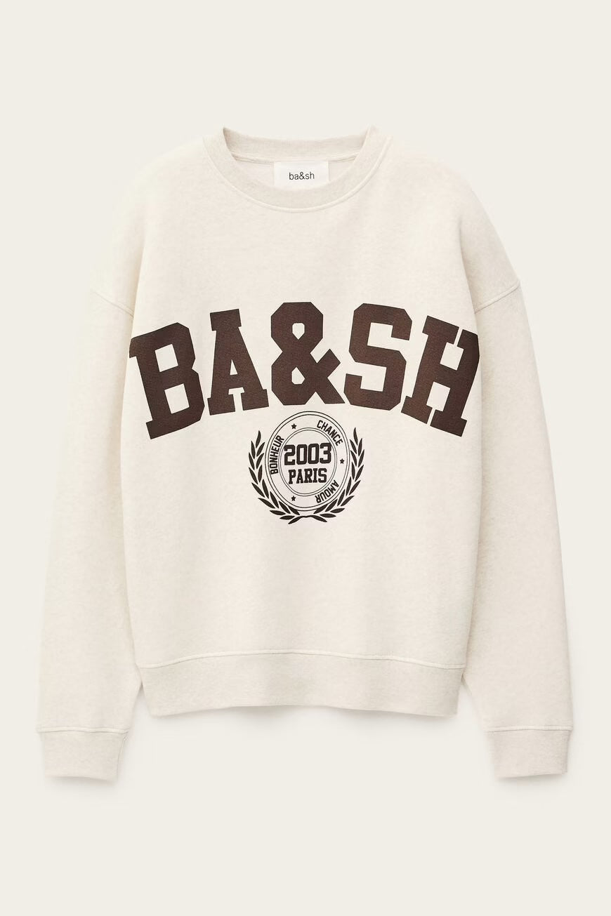 Beige Fenja Campus Sweatshirt