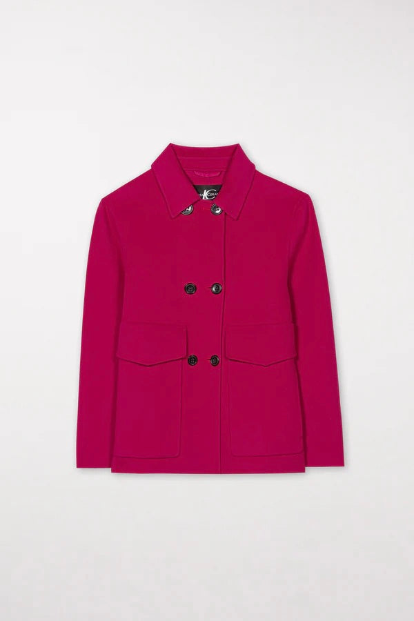 Berry Pink Doubleface Jacket