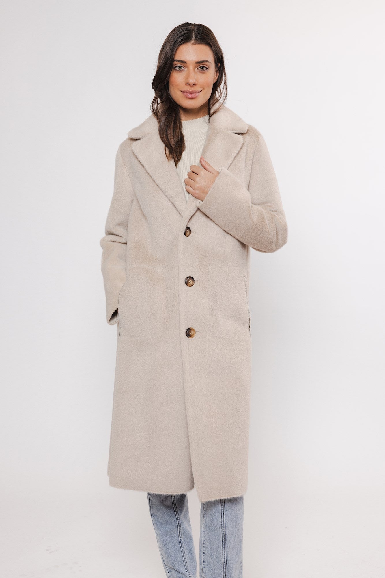 Birch Jula Reversible Long Coat