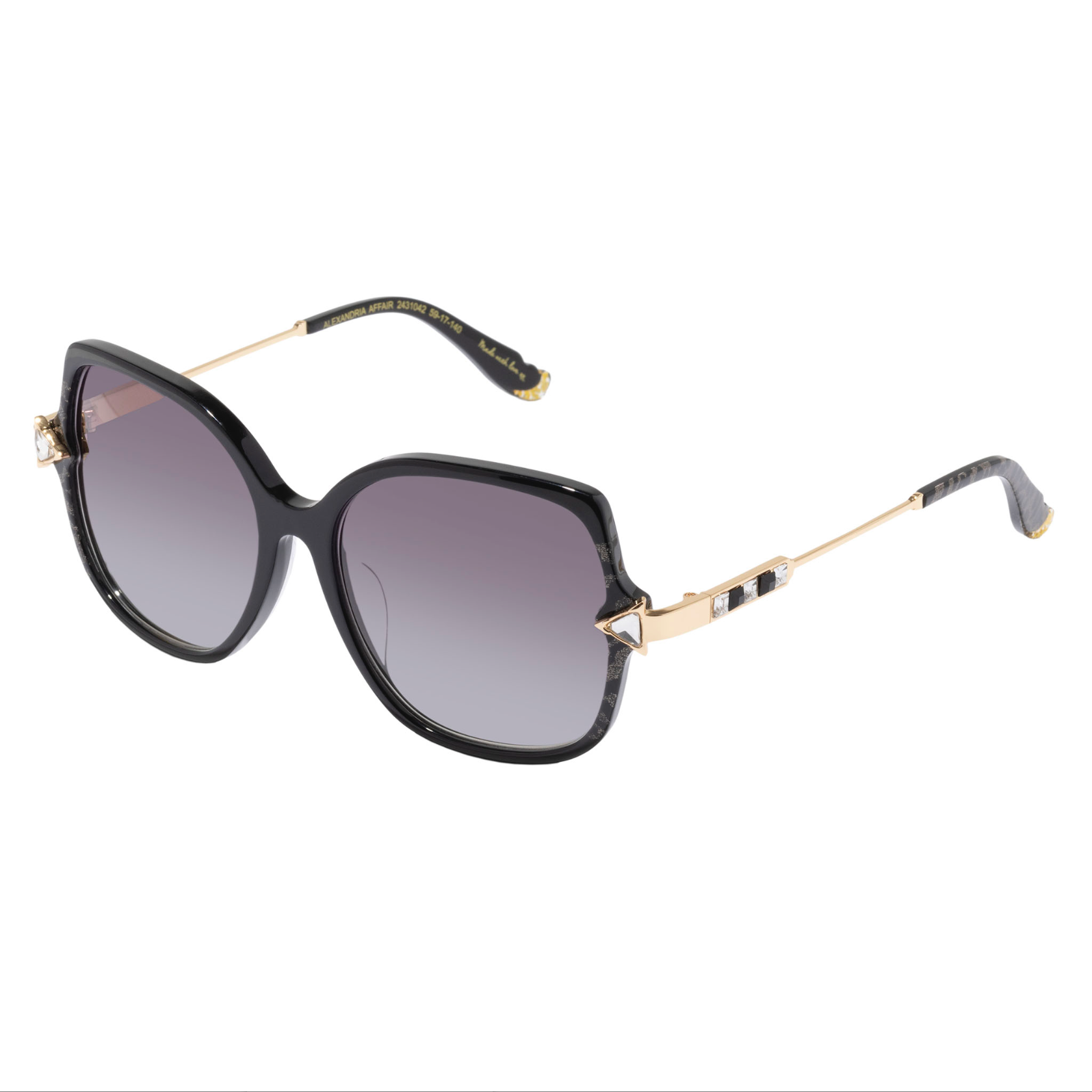 Black Alexandria Affair Sunglasses