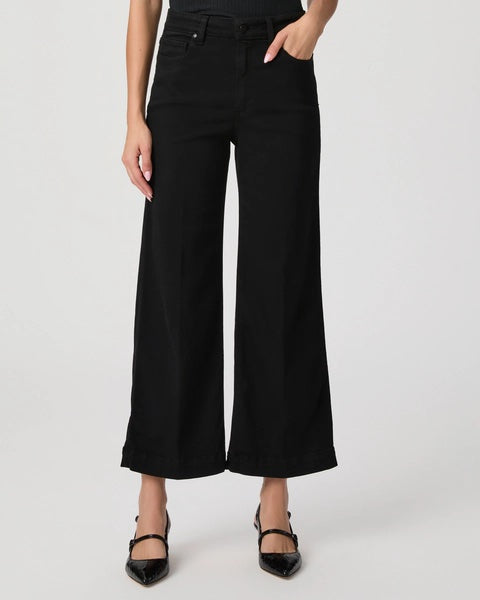 Black Anessa Wide Leg Jeans