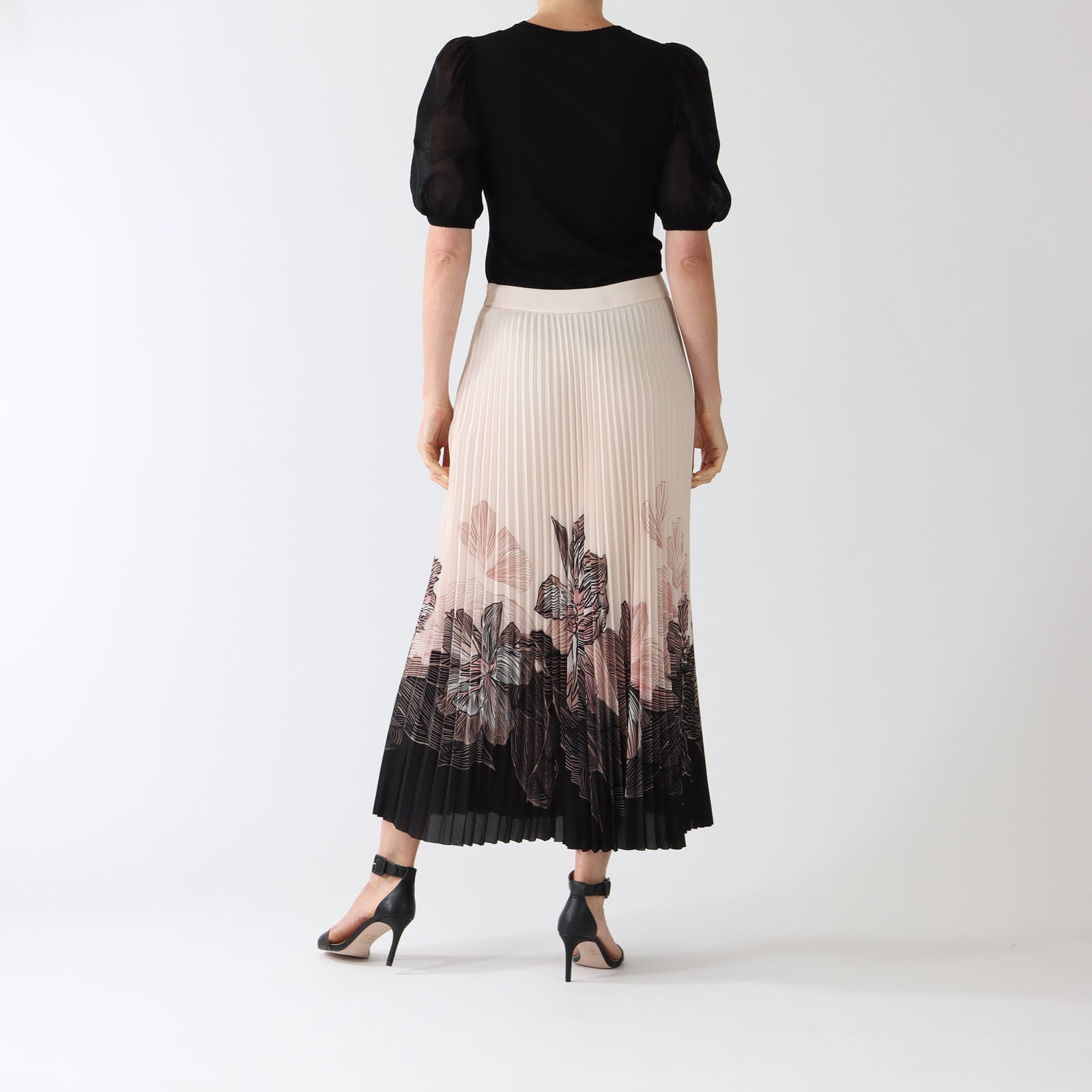 BlackBlossyPrintPleatedMidiSkirt_Black900_4