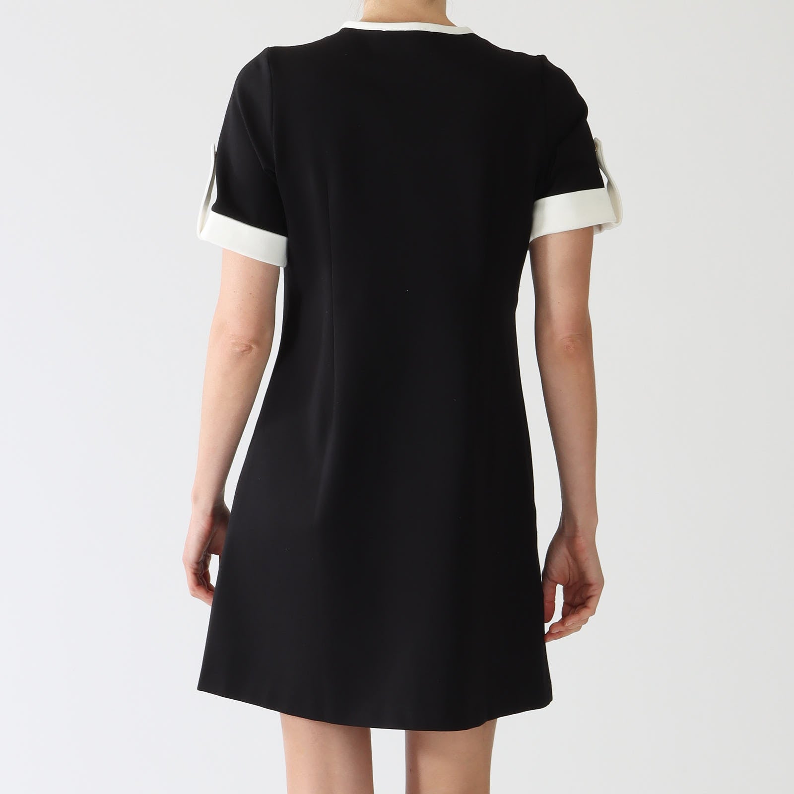 Black  Bristol Jersey Mini Dress