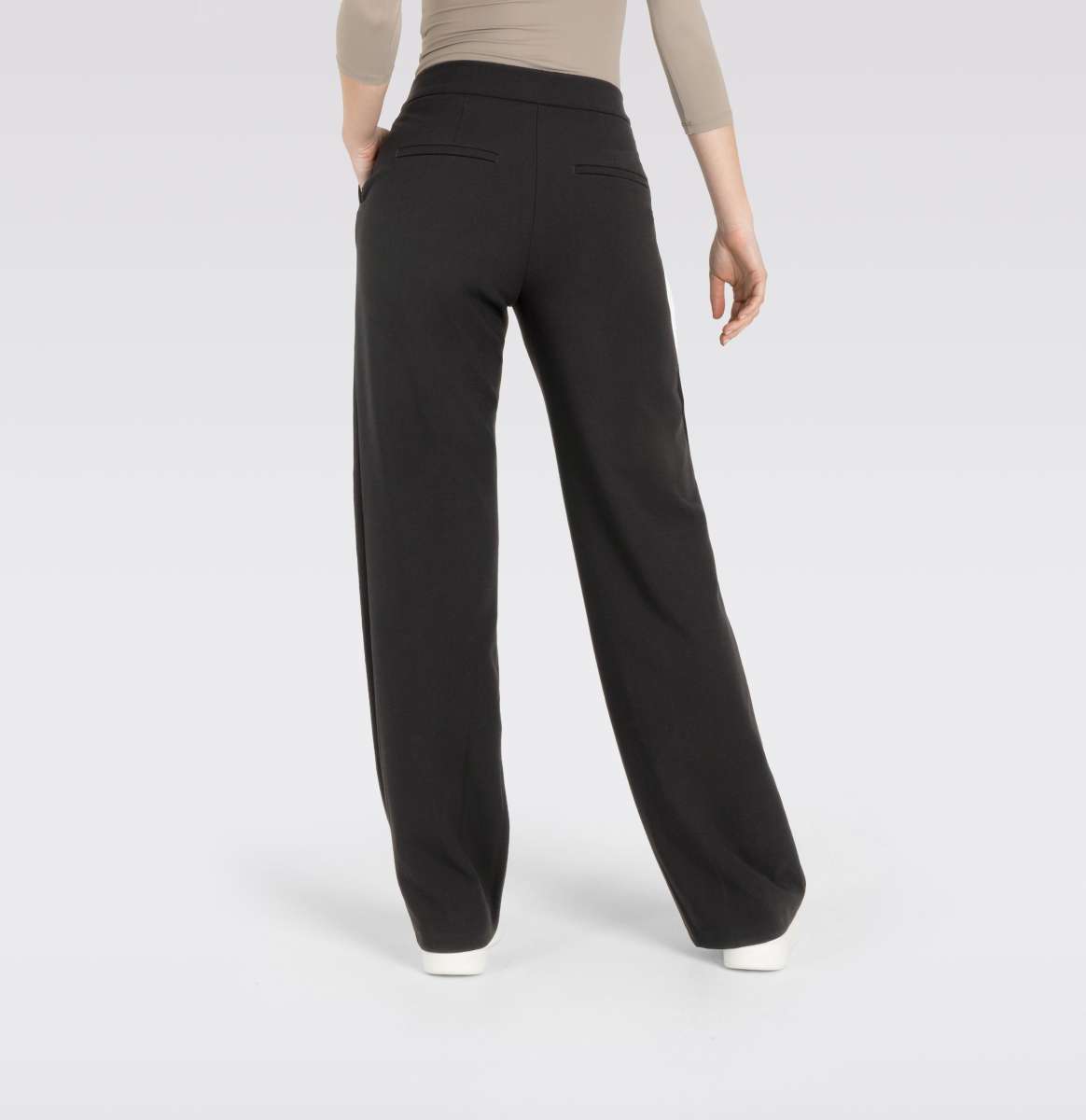 Black Chiara Smart Wide Leg Pants