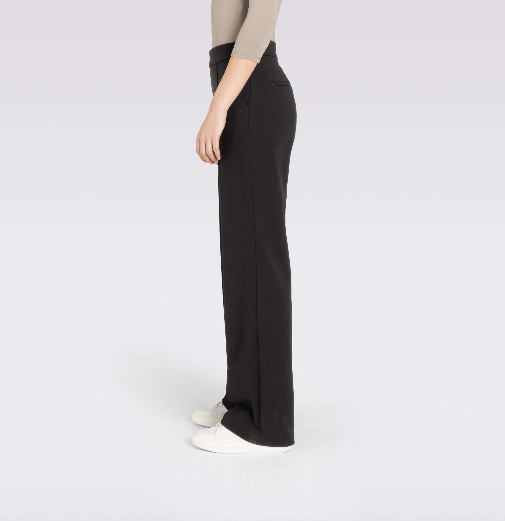 Black Chiara Smart Wide Leg Pants