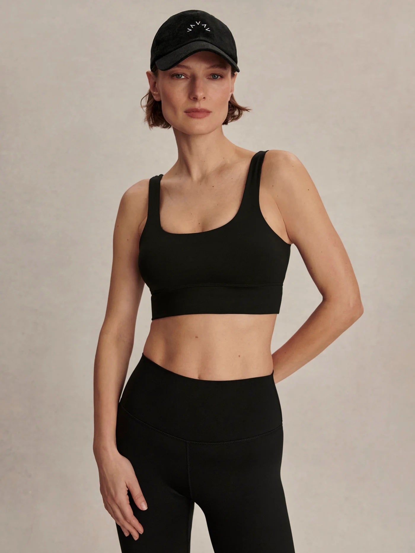 Black FreeSoft Cori Sports Bra