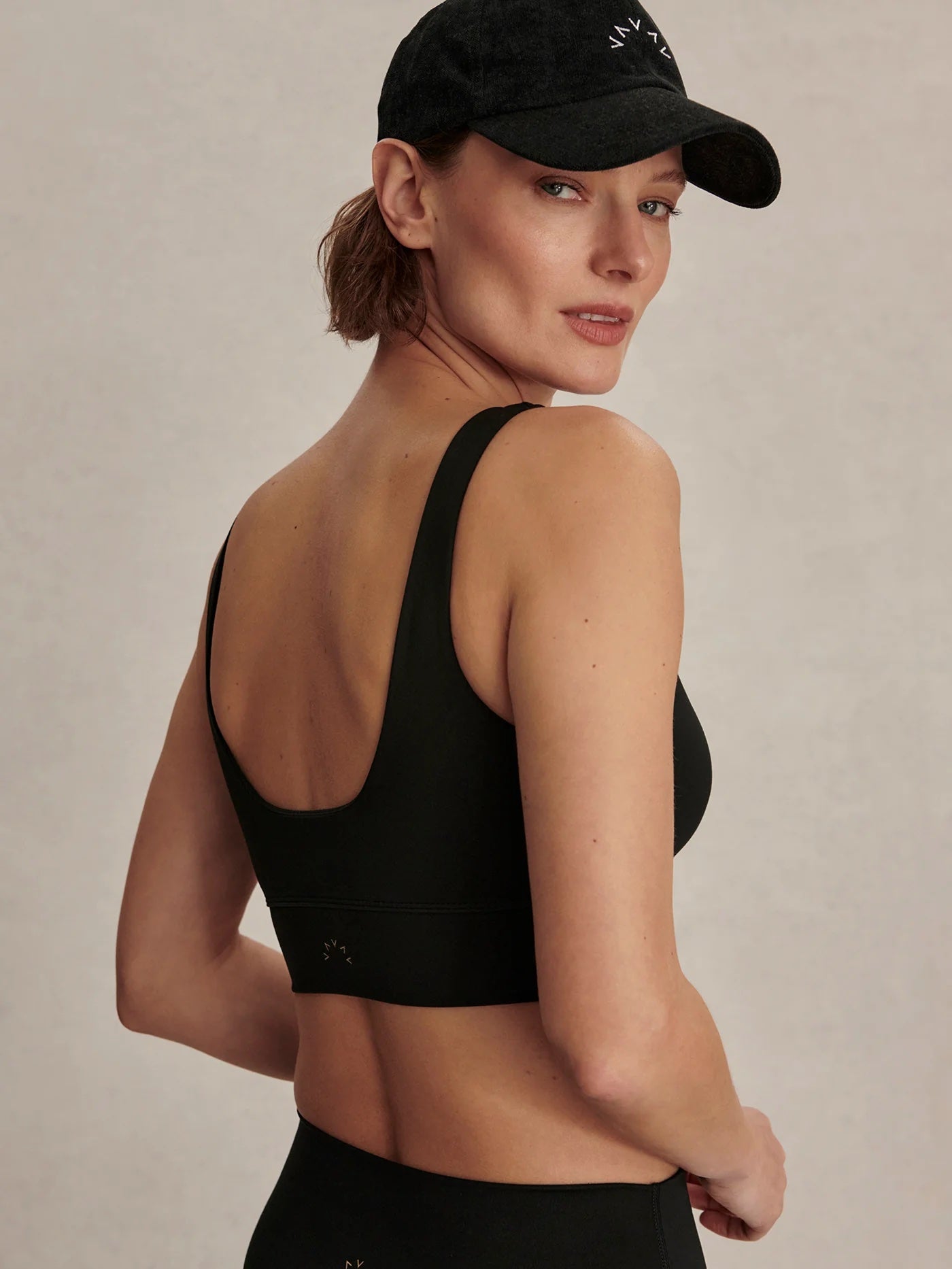 Black FreeSoft Cori Sports Bra