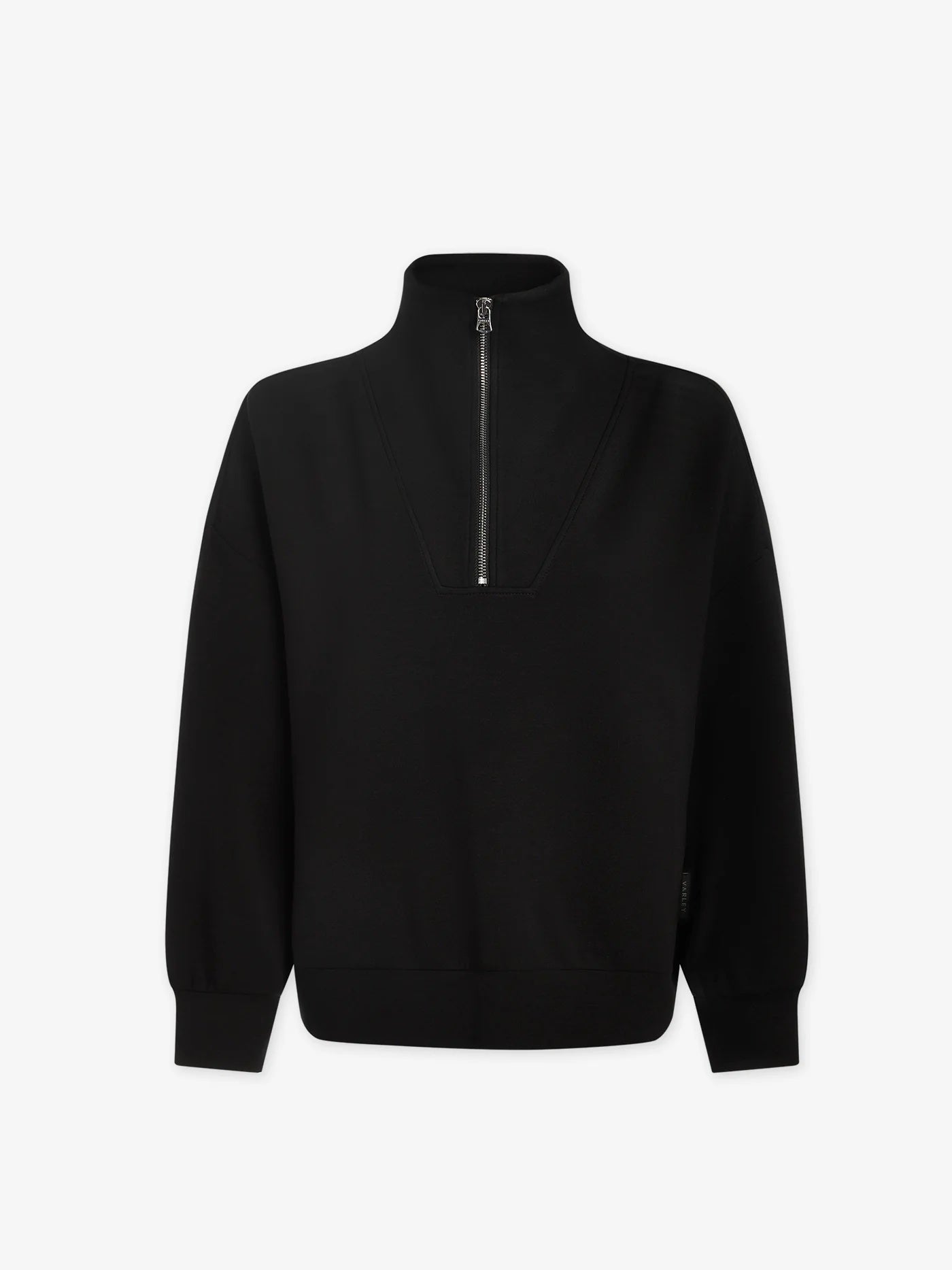 Black Hawley Half-Zip Sweatshirt