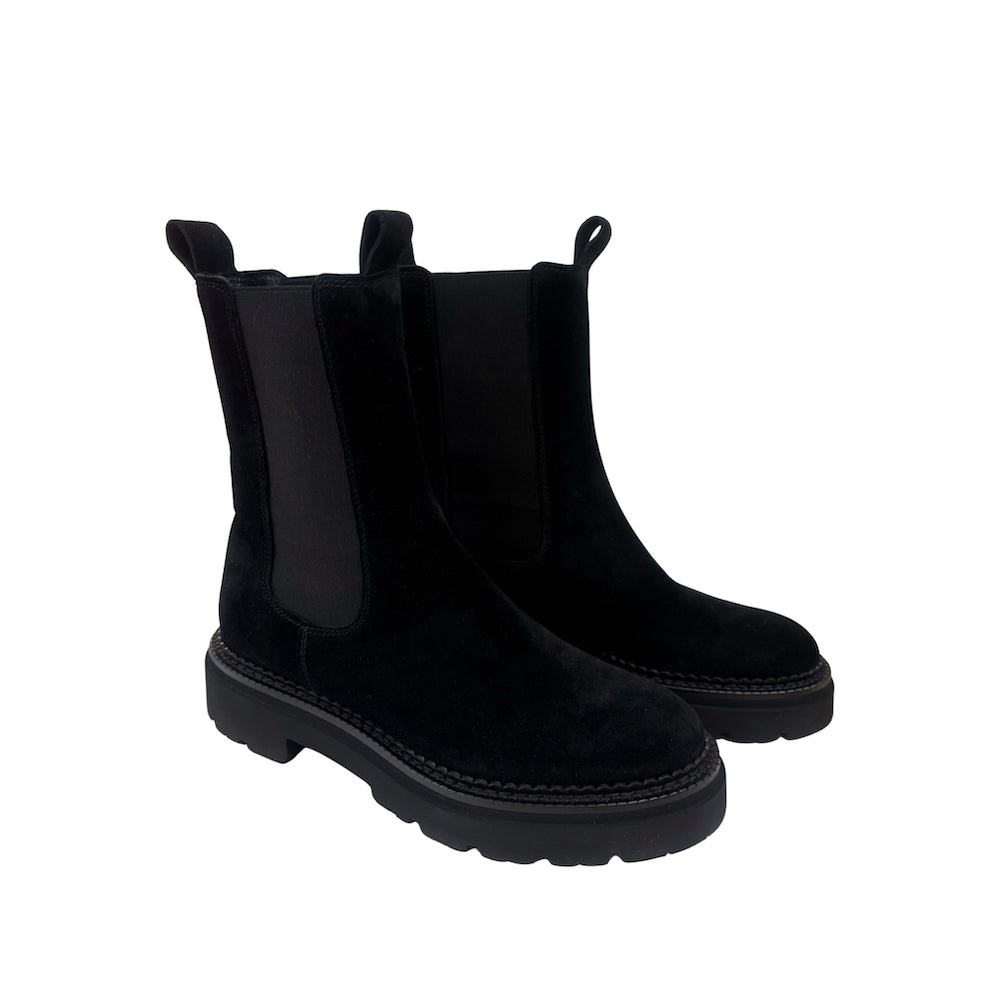 Black Jacy Suede Boots