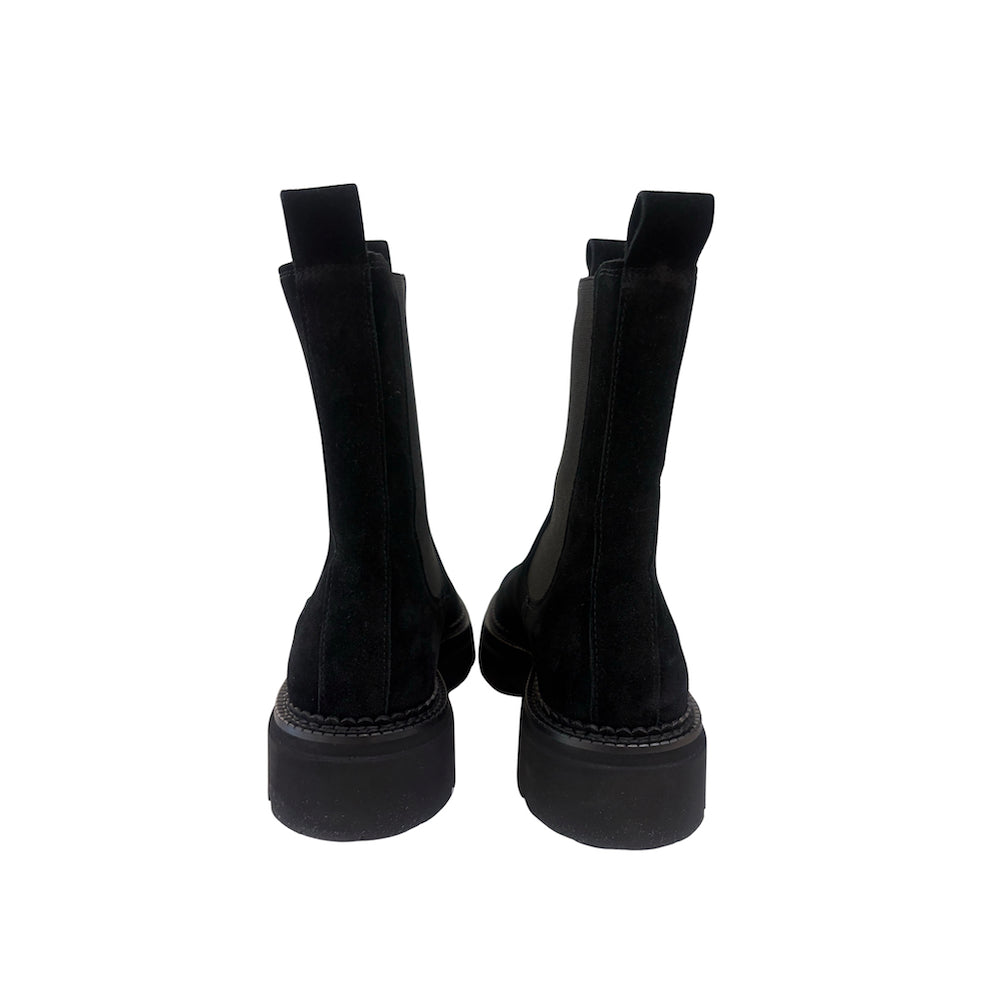 Black Jacy Suede Boots