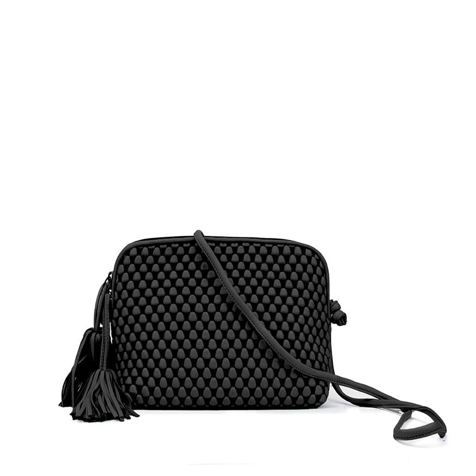 Black Large Gizmo Crossbody Bag