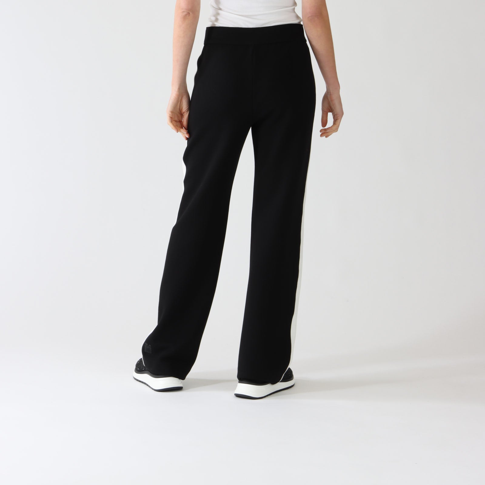 Black Side Stripe Welby Pants