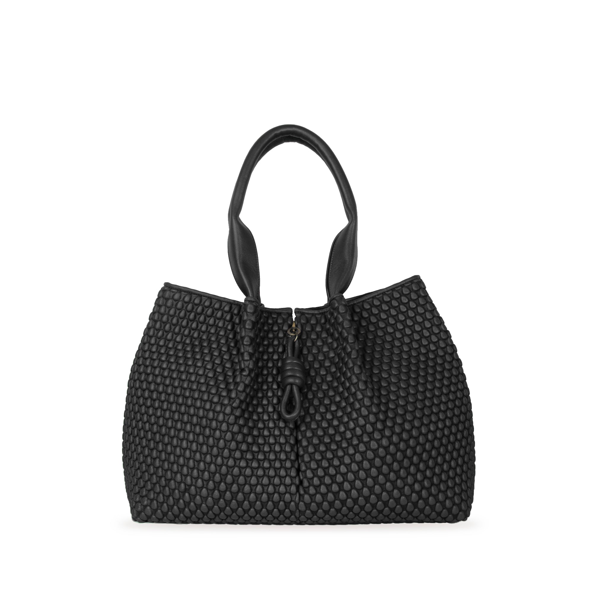 Black Small Surprise Shopper Bag