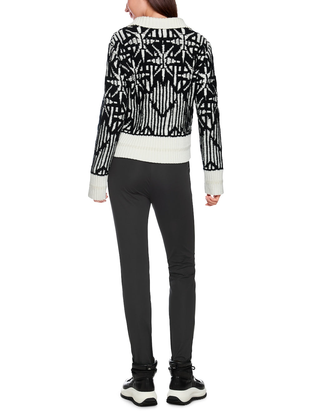 Black Sofia Faux Leather Pants