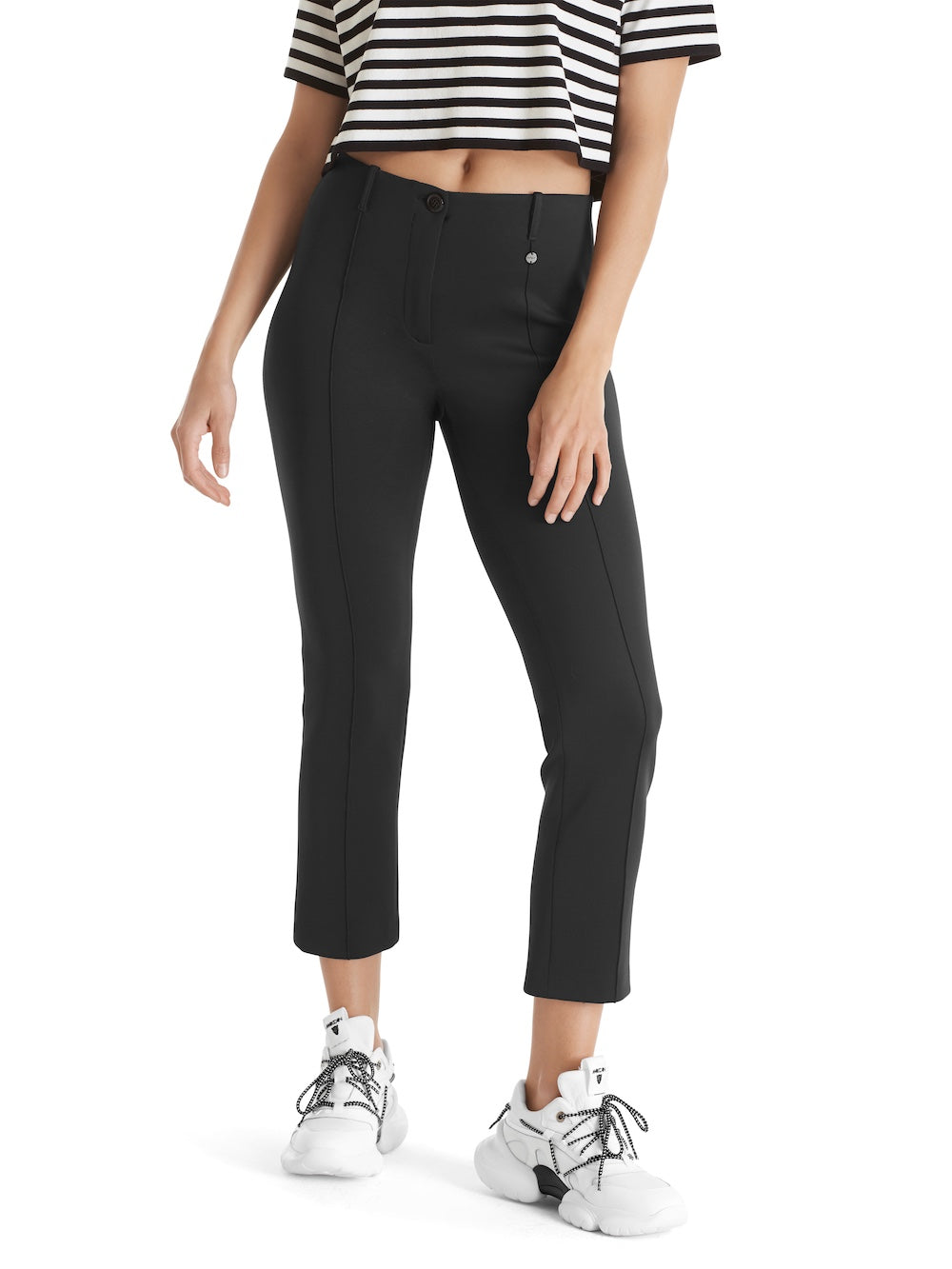 Black Sydney Stretch Slim Leg Pants