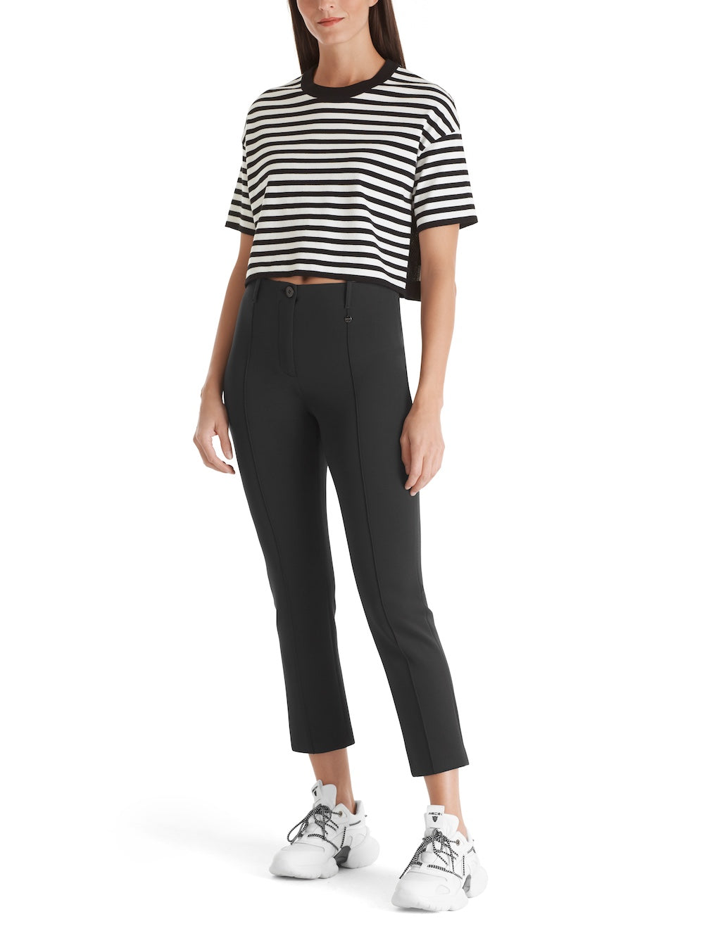 Black Sydney Stretch Slim Leg Pants