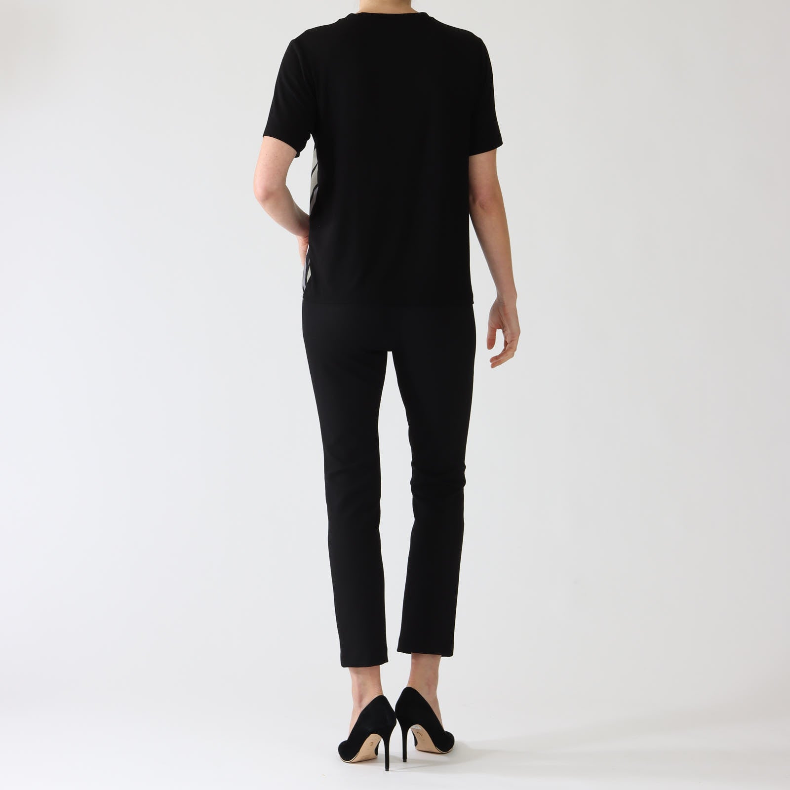 Black Sydney Textured Slim Fit Pants