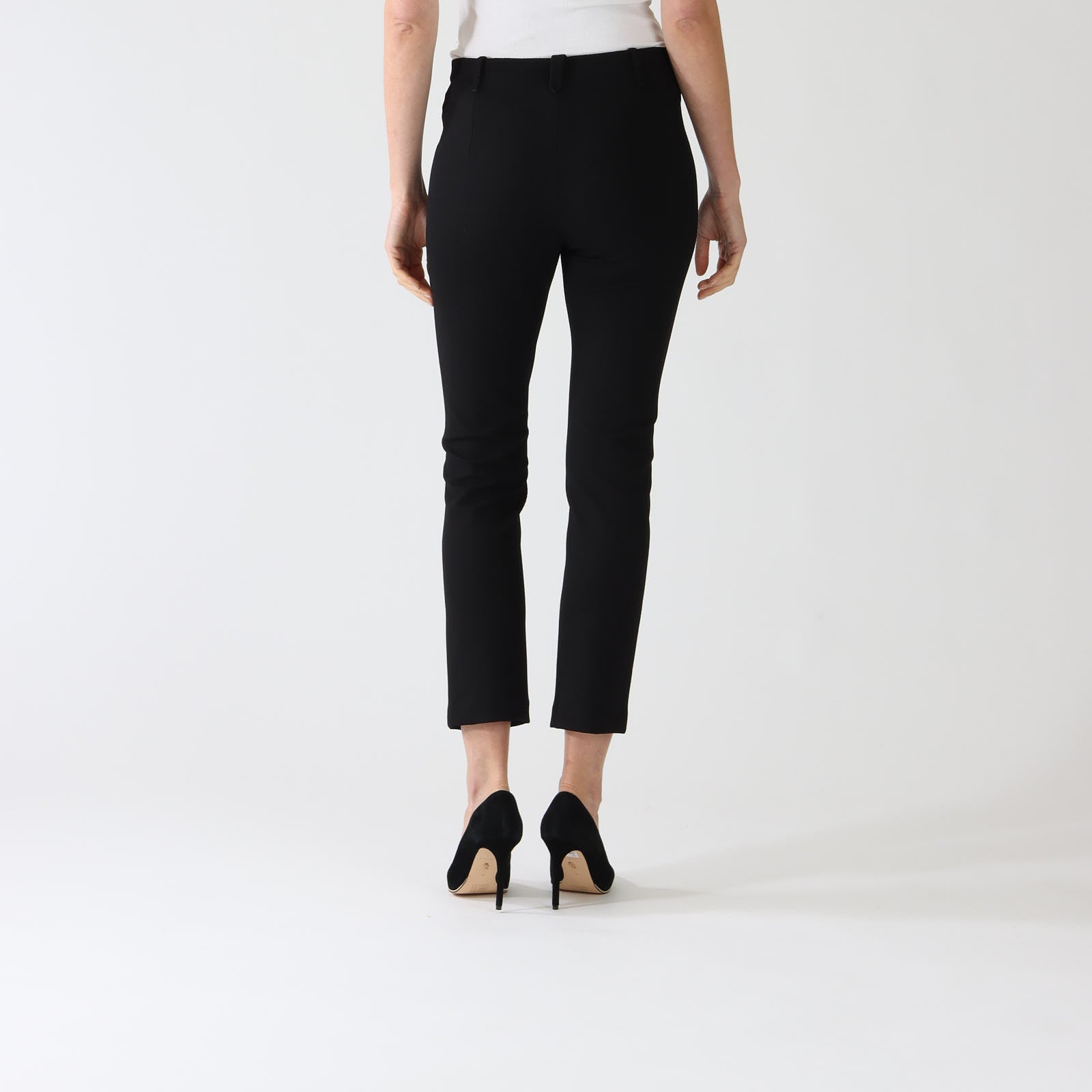 Black Sydney Textured Slim Fit Pants