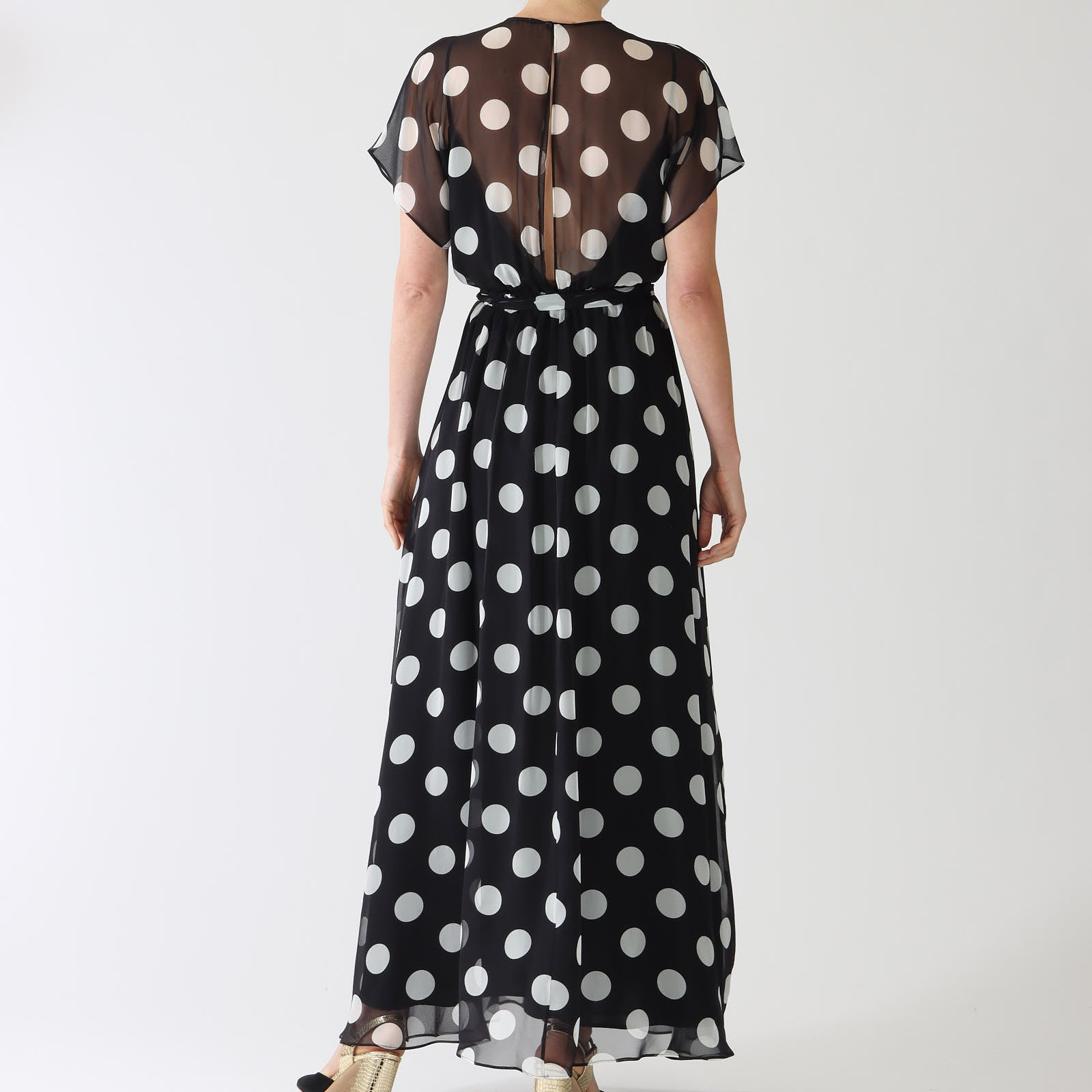 Black & White Novak Maxi Dress