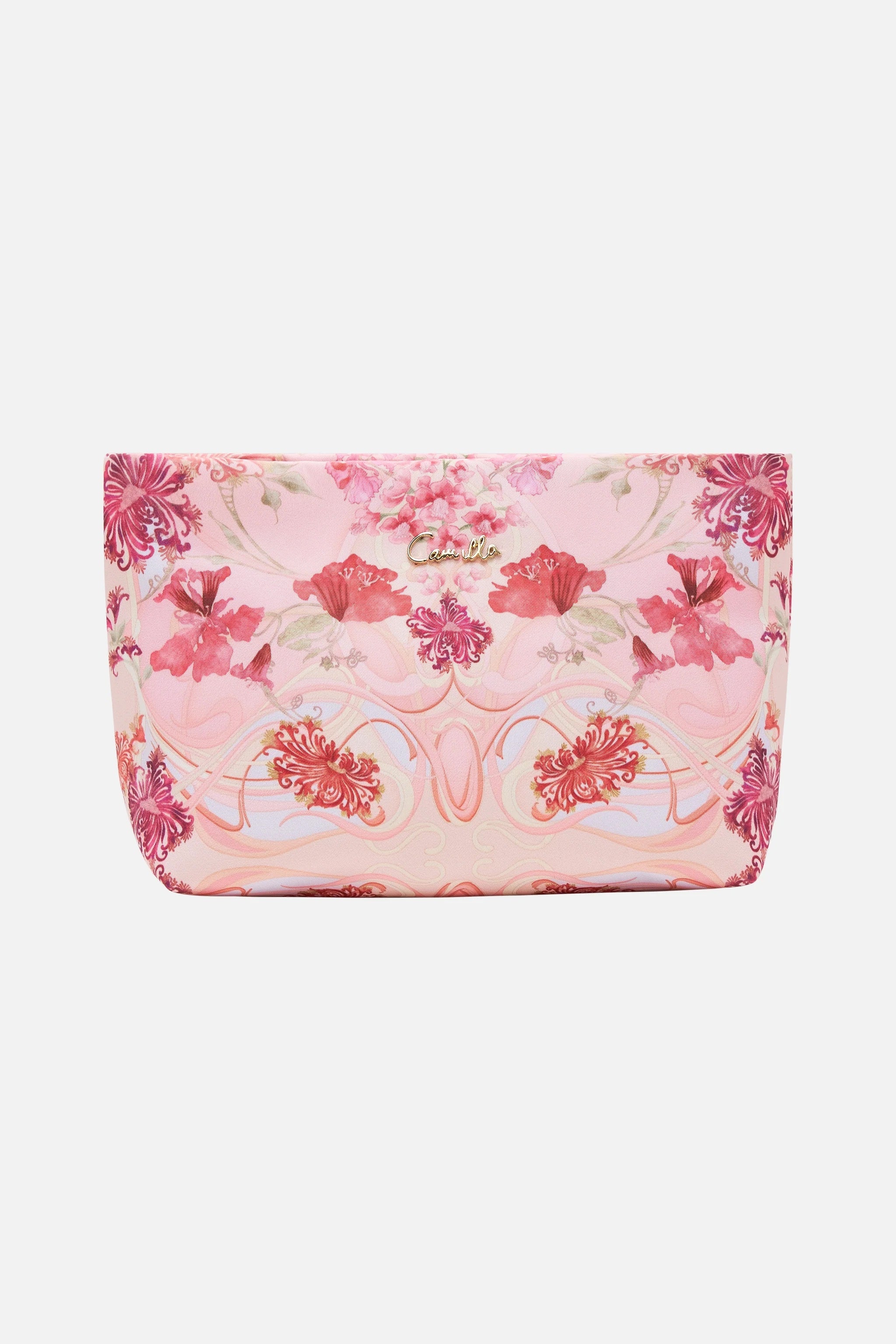 Blossoms And Brushstrokes Small Makeup Bag