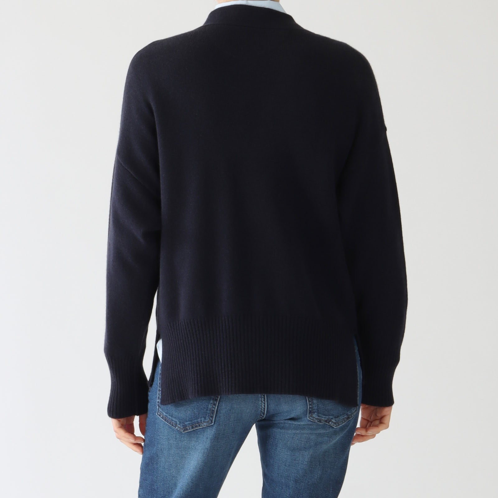 Blu Pure Cashmere Cardigan