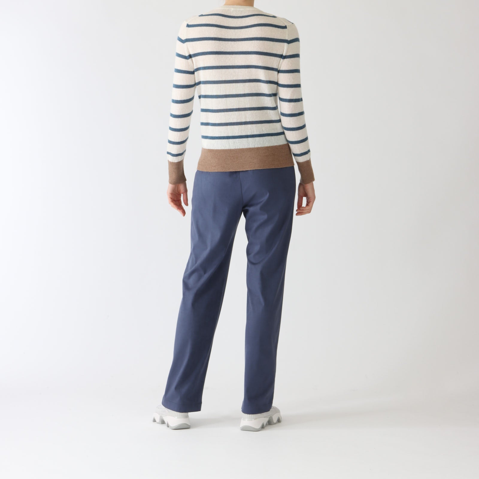 Blu Suede Pull-On Straight Leg Pants