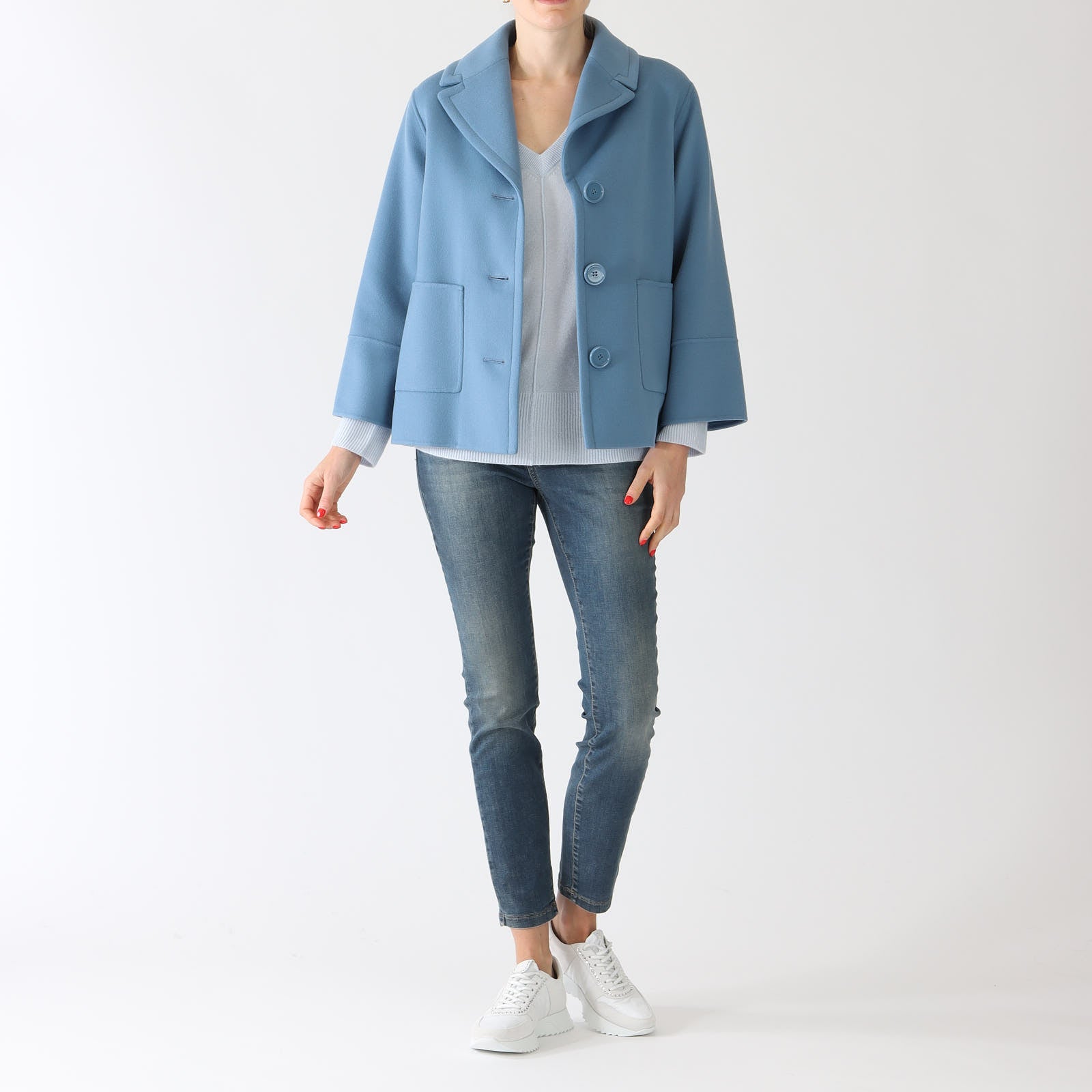 Blue Jeans Windsor Single Breasted Wool Jacket