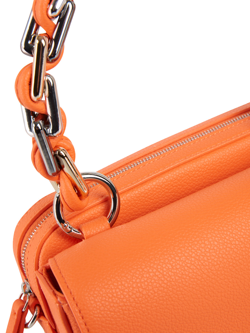 Bright Coral Two-in-One Mini Bag