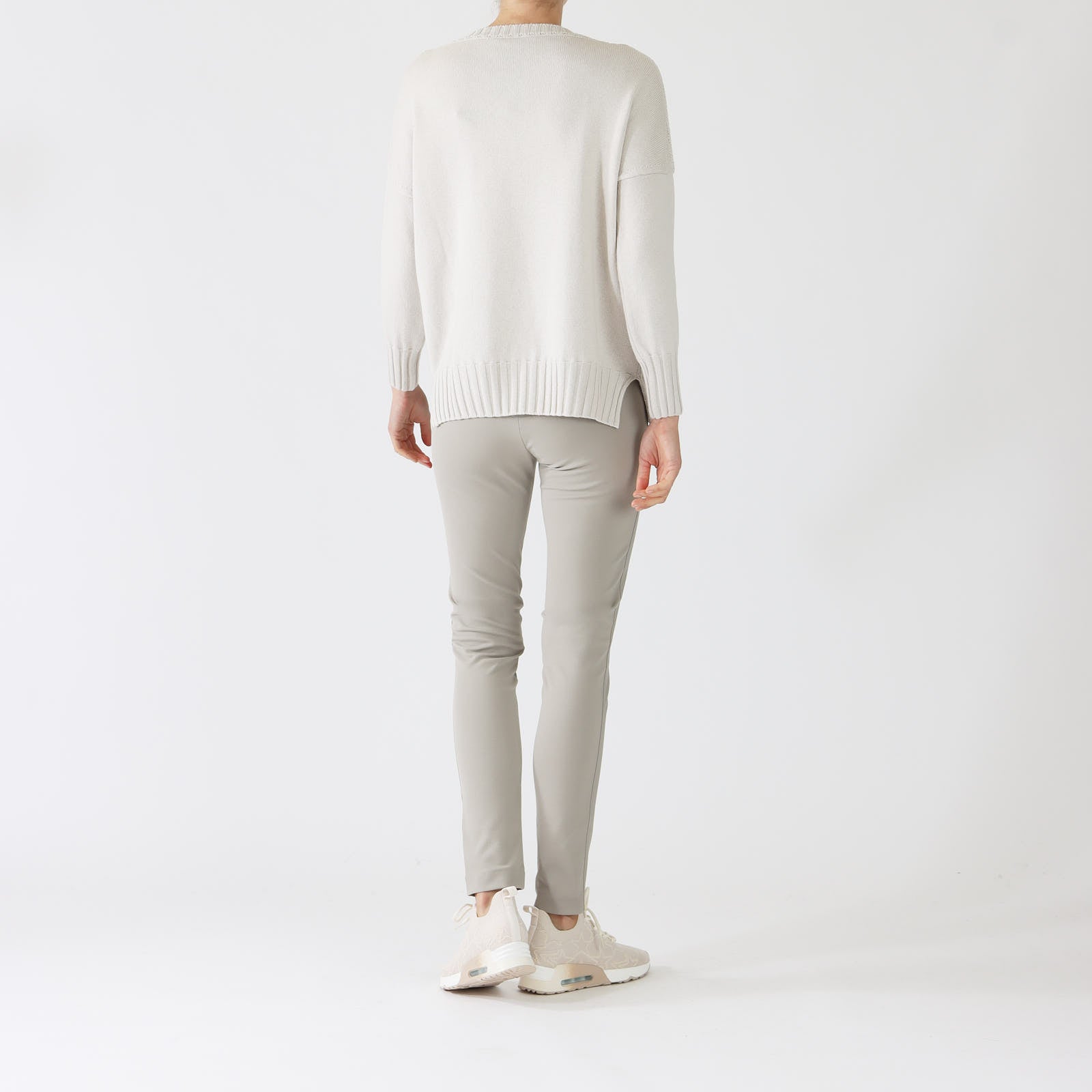 Calce Cable Knit Cashmere Blend Sweater