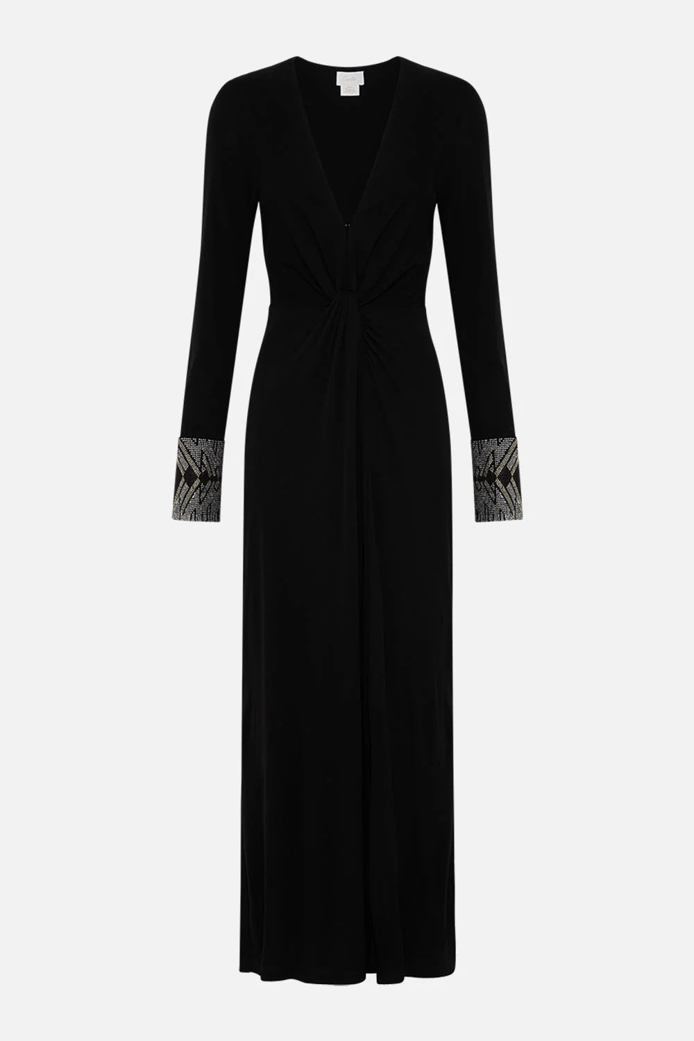 Cartouche Kingdom Twist Front Jersey Maxi Dress