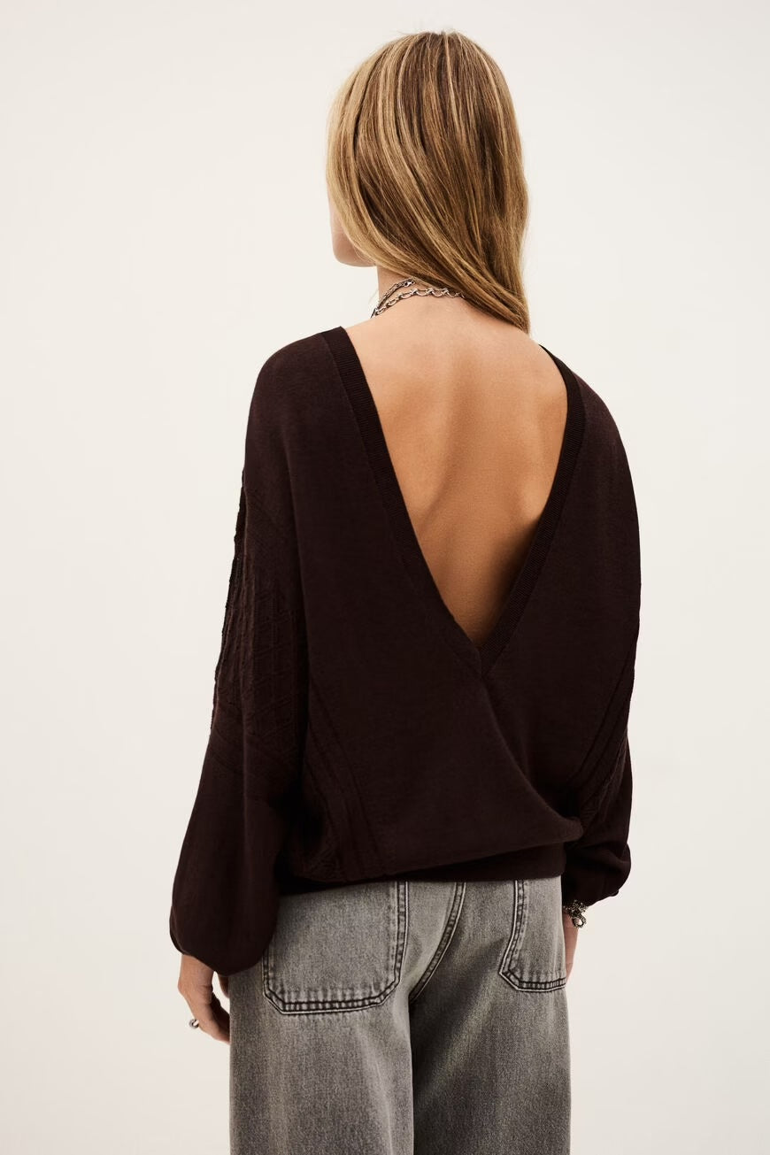 Chocolat Jassida Wool Blend Sweater