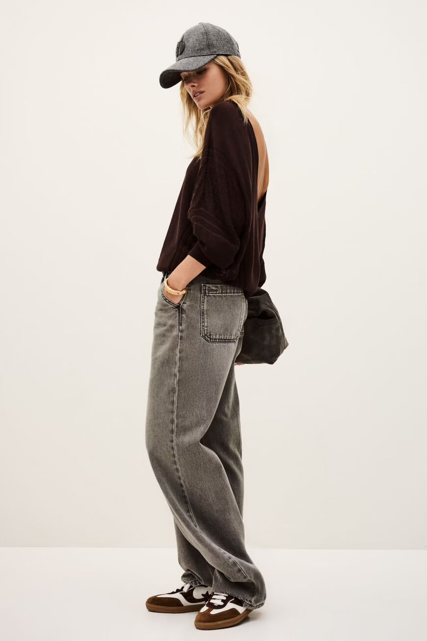 Chocolat Jassida Wool Blend Sweater