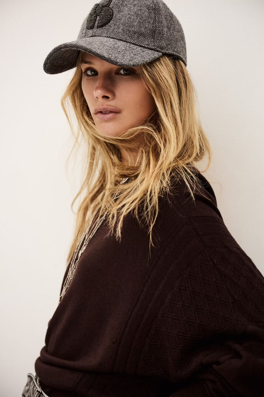 Chocolat Jassida Wool Blend Sweater