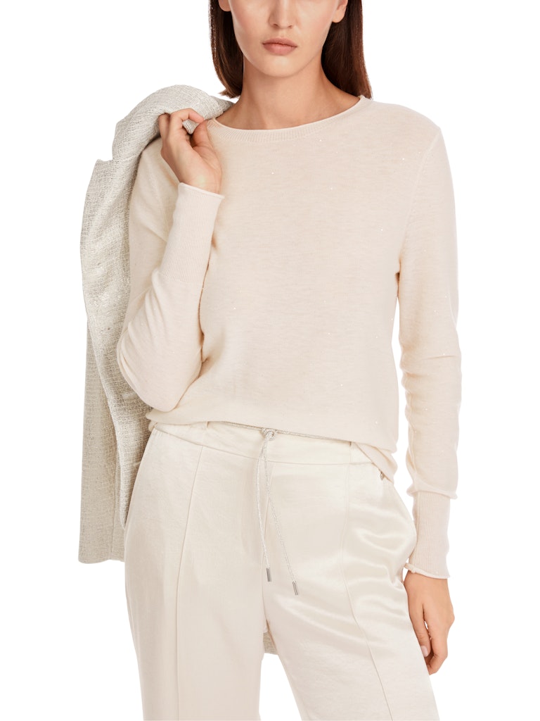 Deep Pearl Fine Knit Sweater