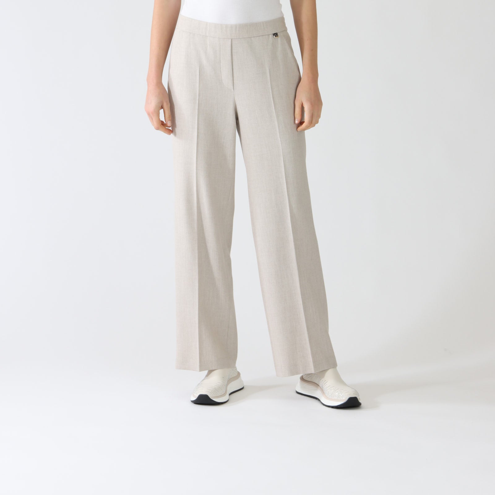 Deep Sand Melange Washington Pants