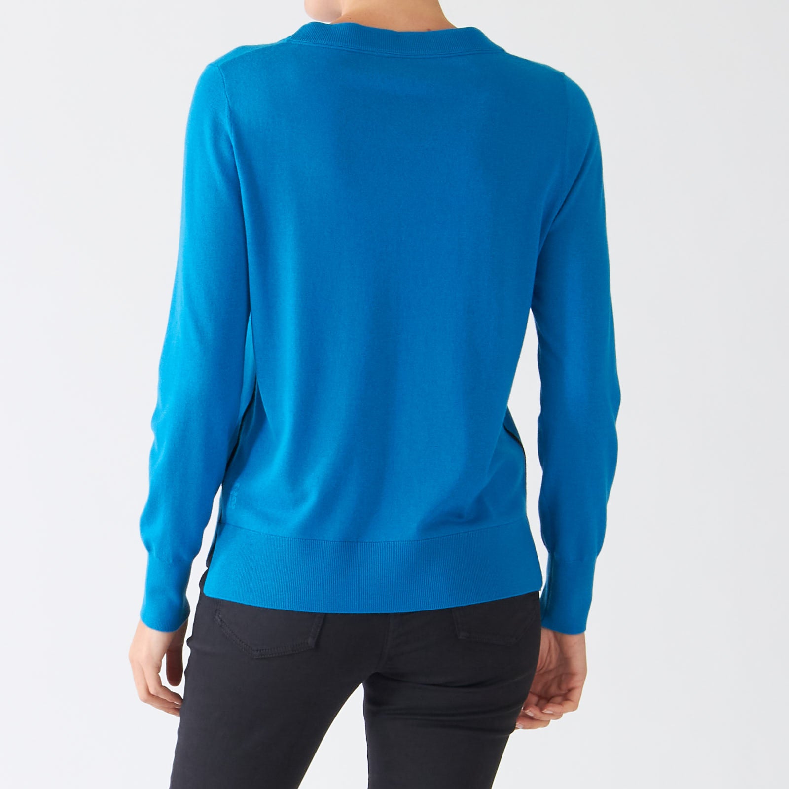 Deep Sea Fine Cashmere Blend Sweater
