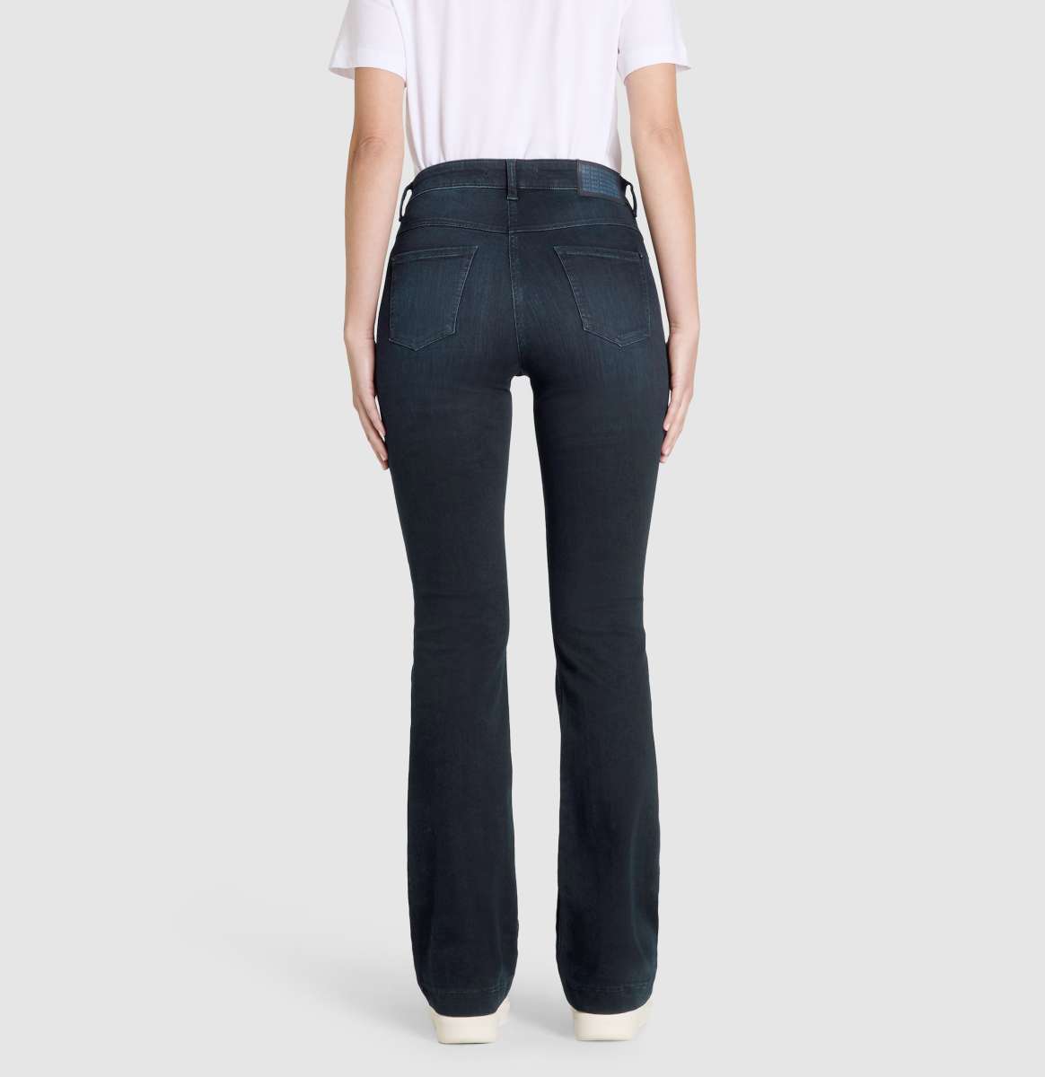 Destroyed Deepblue Boot Glam Jeans