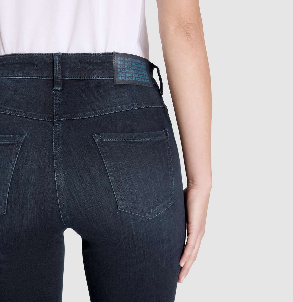 Destroyed Deepblue Boot Glam Jeans