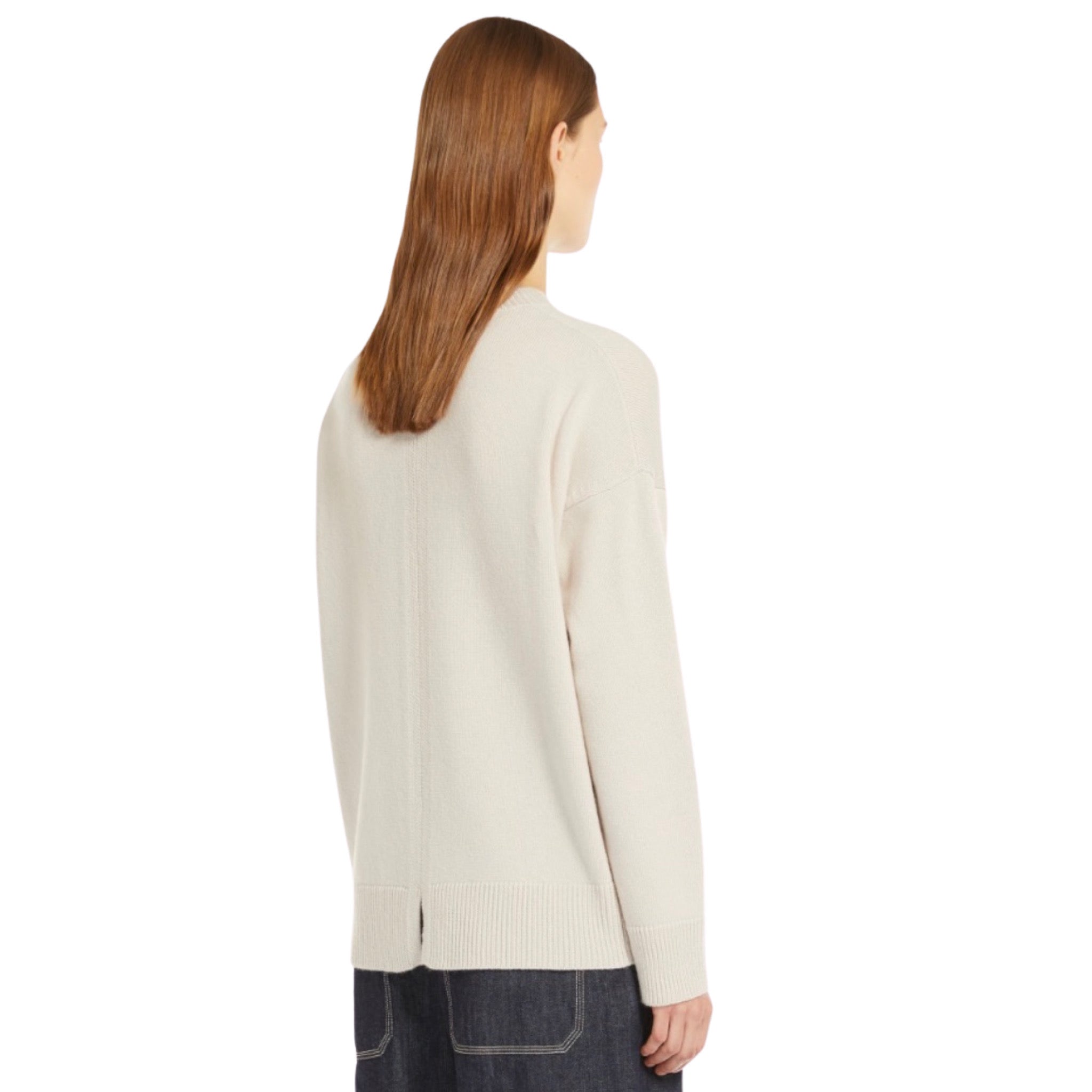 Ecru Venezia Wool & Cashmere Sweater